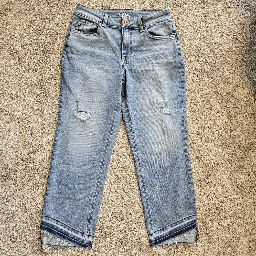 edgely™ High Rise Rippe Jean